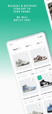 Grailify - Sneaker Releases android App screenshot 5