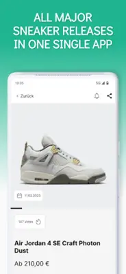 Grailify - Sneaker Releases android App screenshot 6